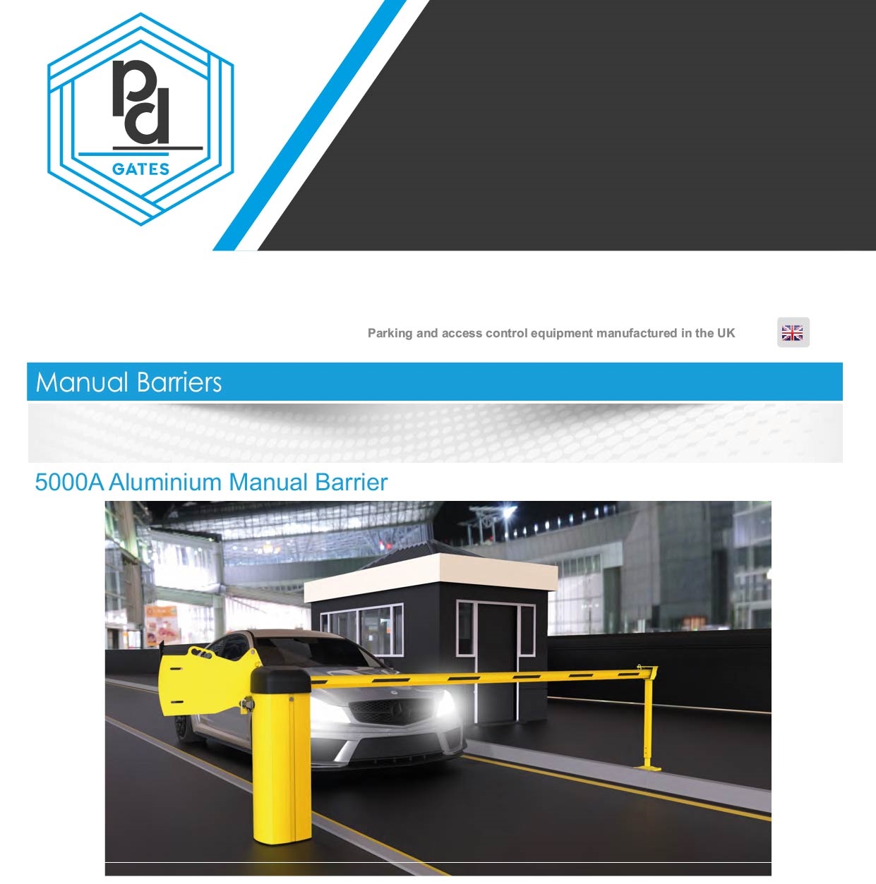 5000a Manual Barrier PD Gates